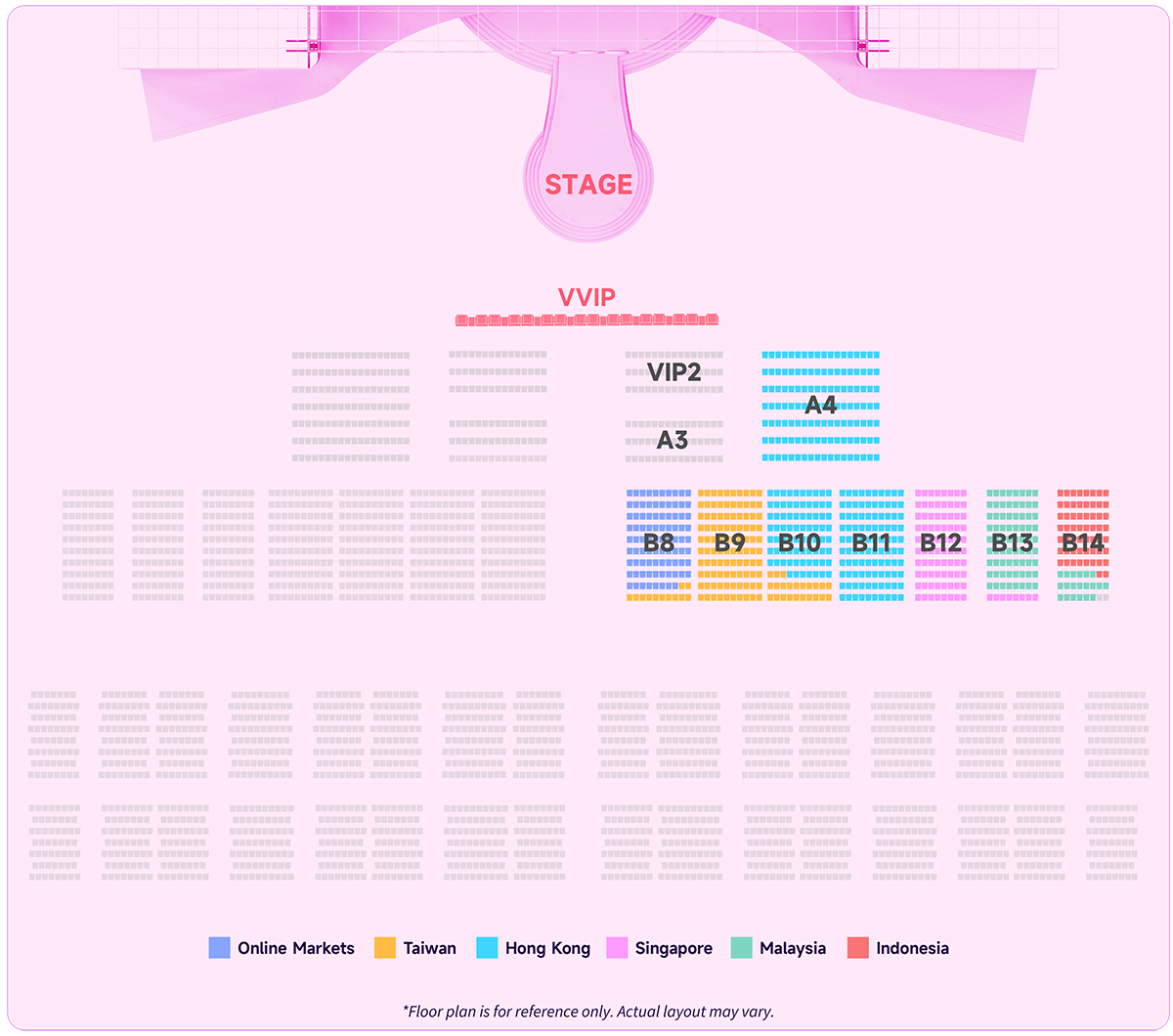 BWL Convention 2026 Seating Plan